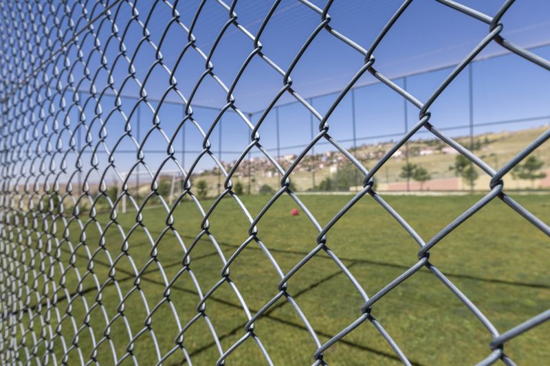 Chain-Link Security Fence