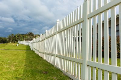Elegant Vinyl Fence