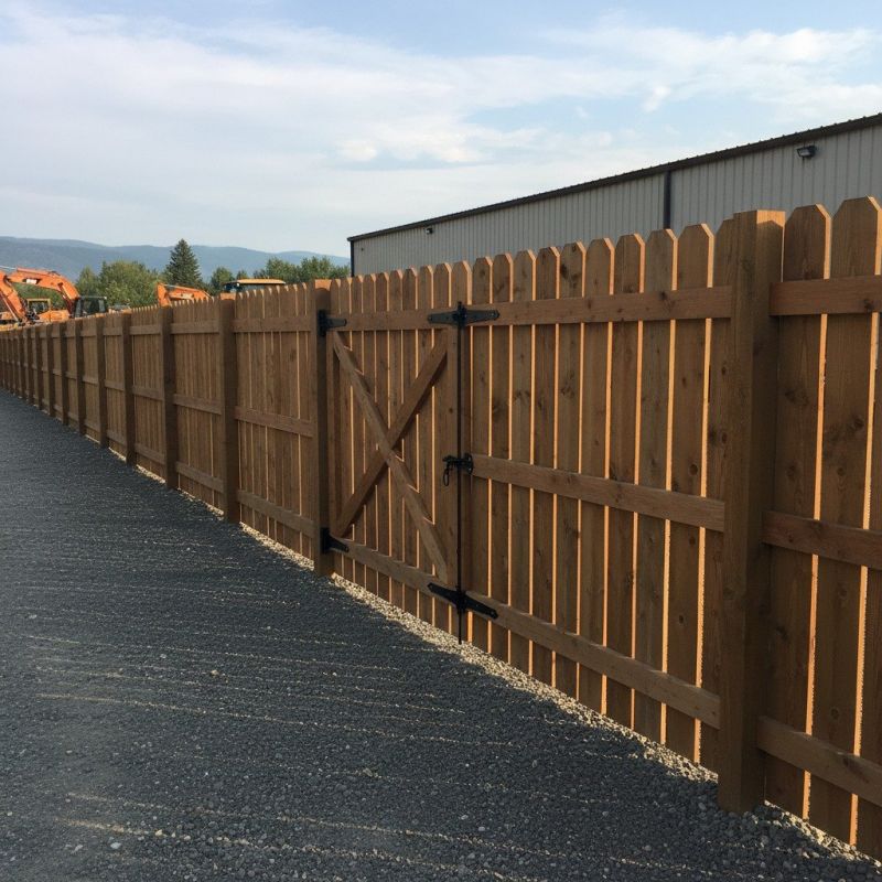 Rail Fence Installation detail